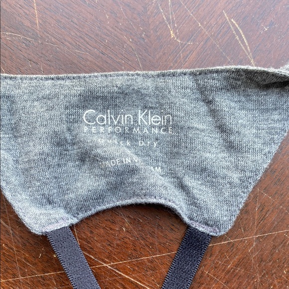 Calvin Klein Performance set of 2 Gray and Blue Women's Tank Tops size Small - Picture 8 of 9